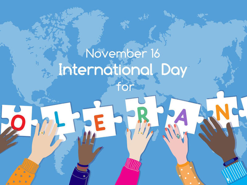 Everyday should be tolerance day!