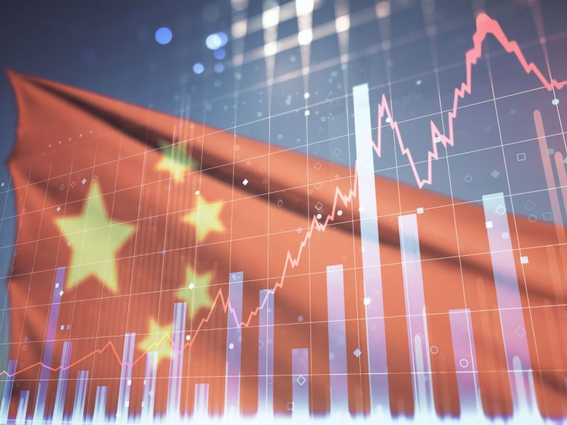 China exports up for the first time in 6 months