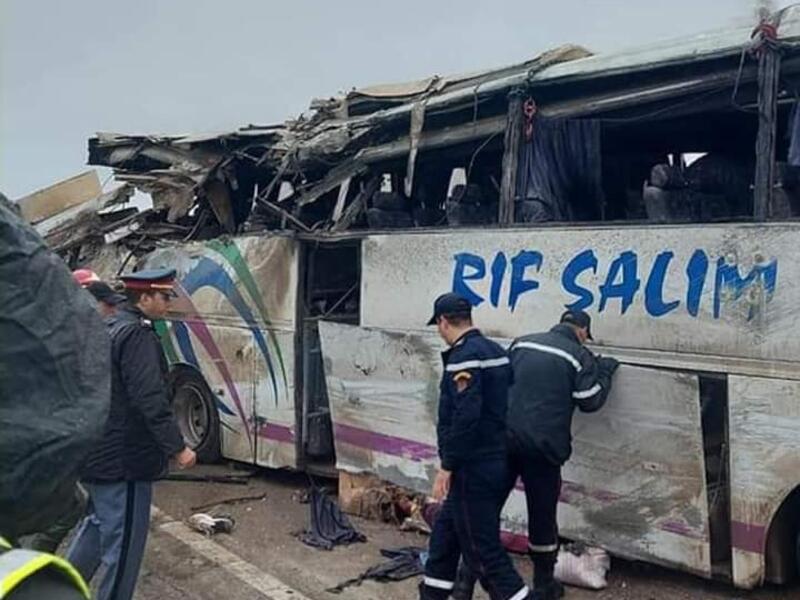 11 قتيلا في انقلاب حافلة ركاب بالمغرب