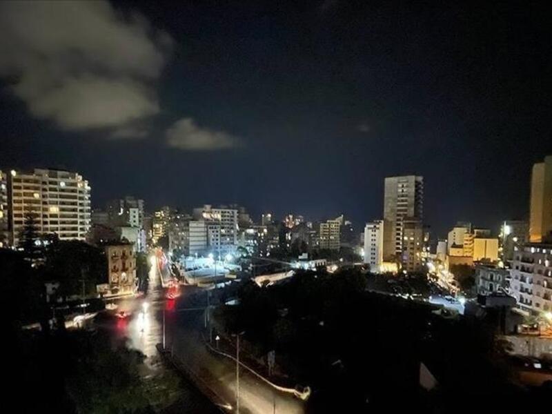 توقف توليد الكهرباء بشكل تام في لبنان