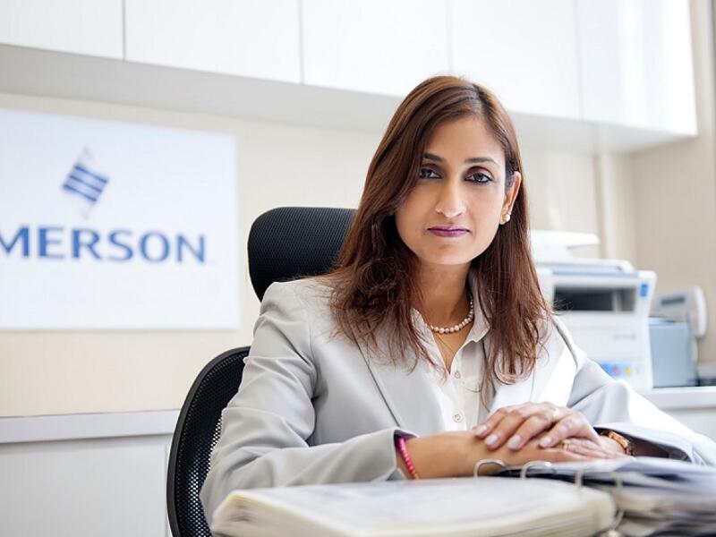 Vidya Ramnath, president of Emerson’s Automation Solutions business in the Middle East and Africa