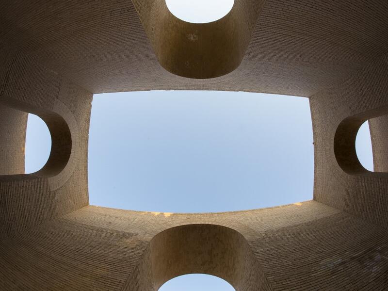 A picture taken on June 29, 2019 shows the Northern Palace at the ancient archaeological site of Babylon, south of the Iraqi capital Baghdad.  Hussein FALEH / AFP