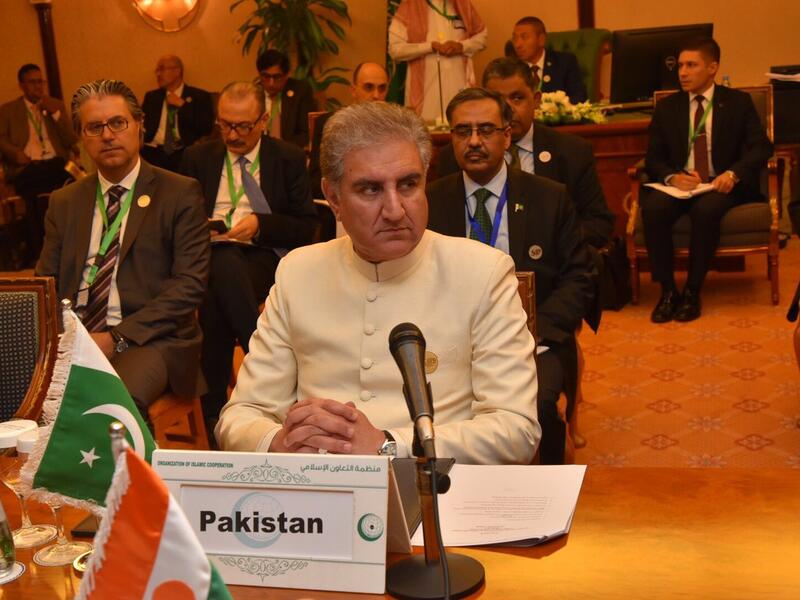 Meeting of the OIC Contact Group on Jammu and Kashmir is taking place on the sidelines of the OIC Makkah Summit at the request of Pakistan (Twitter)