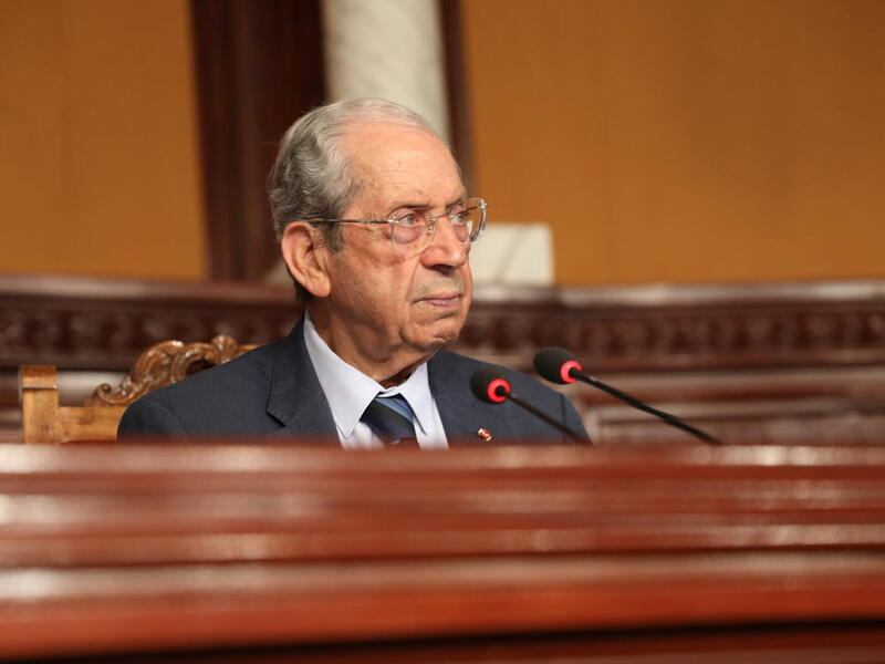الرئيس التونسي المؤقت، محمد الناصر