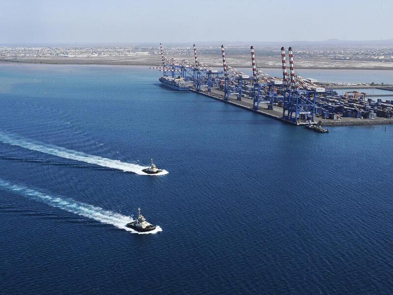 Djibouti  Port: The UAE hopes to develop a ‘String of Pearls’ network of strategic ports on the African Red Sea coast to advance its strategic interests /AFP Djibouti  Port: The UAE hopes to develop a ‘String of Pearls’ network of strategic ports on the African Red Sea coast to advance its strategic interests /AFP