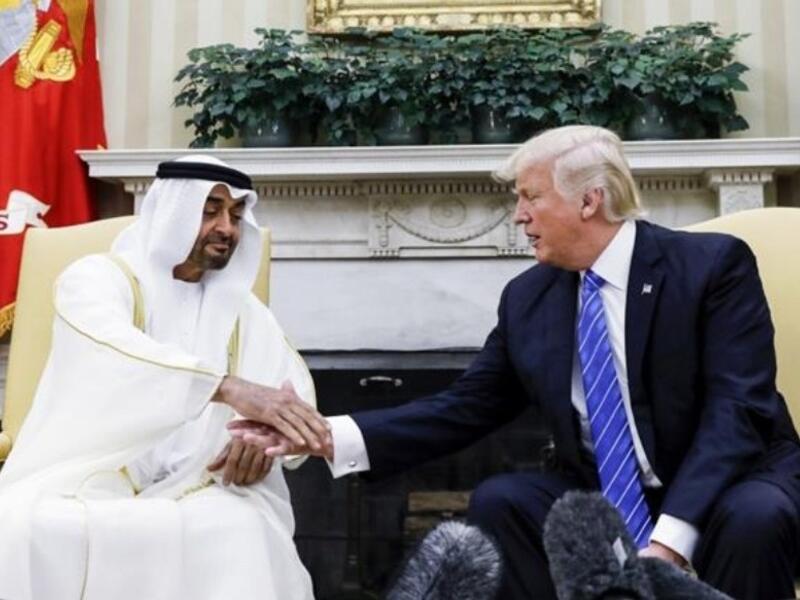 Sheikh Mohammed bin Zayed Al Nahyan and Donald Trump /AFP