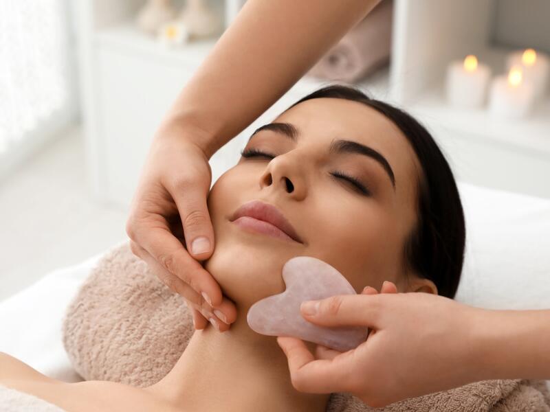 تقنية غوا شا Gua Sha