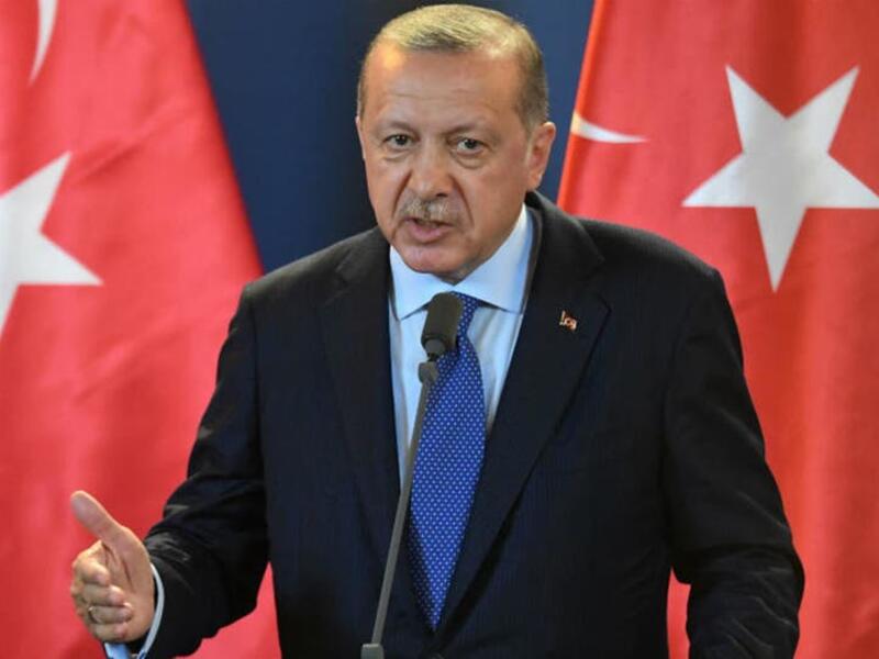  الرئيس التركي رجب طيب أردوغان