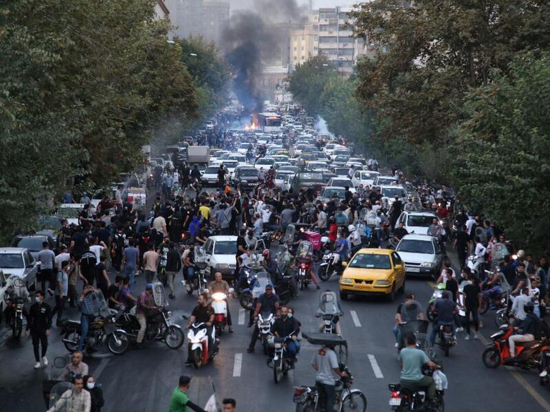 مظاهرات احتجاجية في ايران