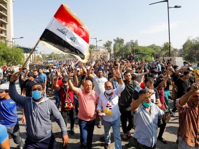 تجددت الاحتجاجات في العاصمة العراقية بغداد