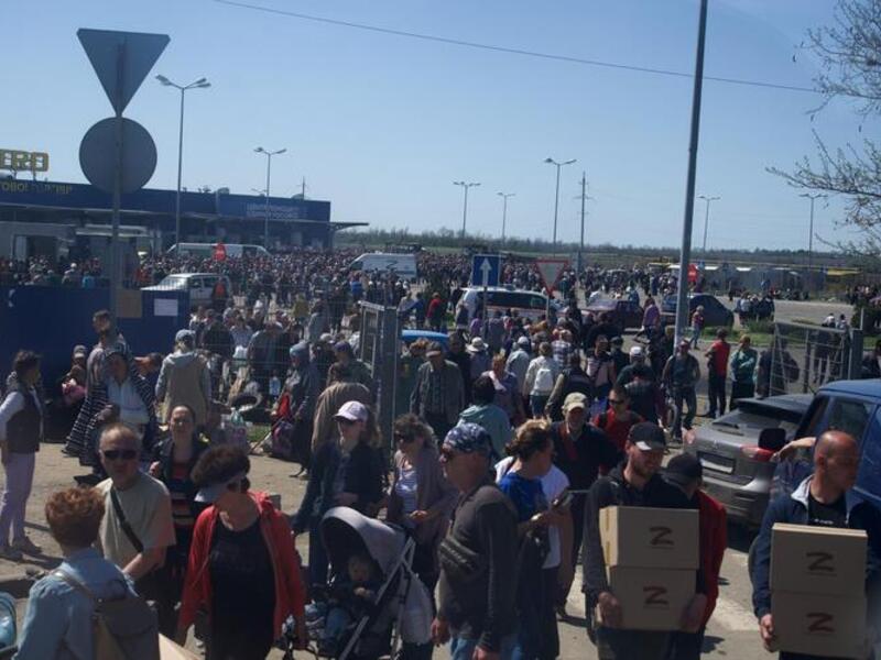 100 Civilians in Ukraine's Mariupol Evacuated