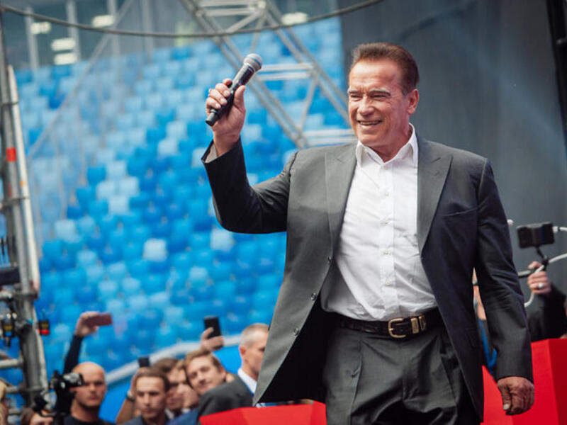 Arnold Schwarzenegger Soon-to-Be Grandfather