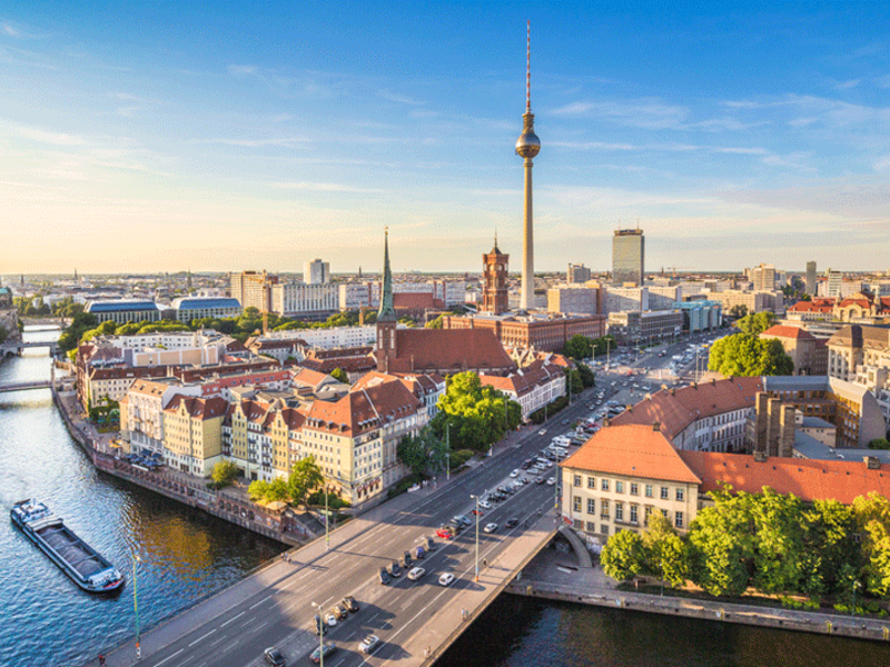 1. Germany: True to its reputation for efficiency, the European powerhouse was deemed a hub for career progression, with 65 percent describing it as productive.