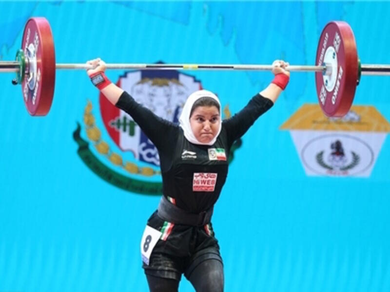 Poupak Basami (Photo: FARS News Agency)