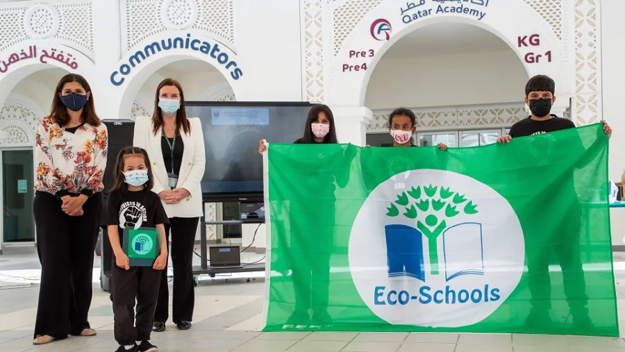 QAD Primary And QLA Hoist Green Flags As They Become Eco-schools