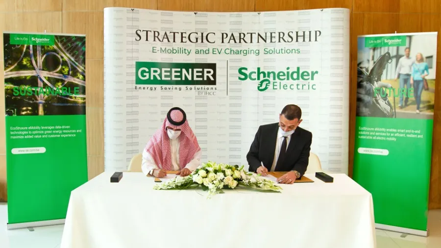 Schneider Electric Partners With Greener By IHCC To Develop Saudi Arabia’s Electric Vehicle Sector