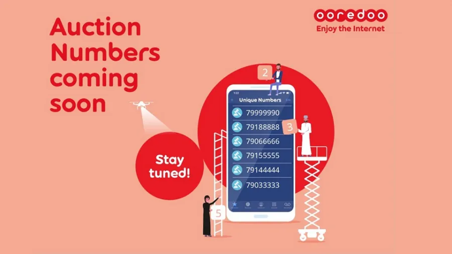 Grab A Unique Number At Ooredoo’s Charity Auction