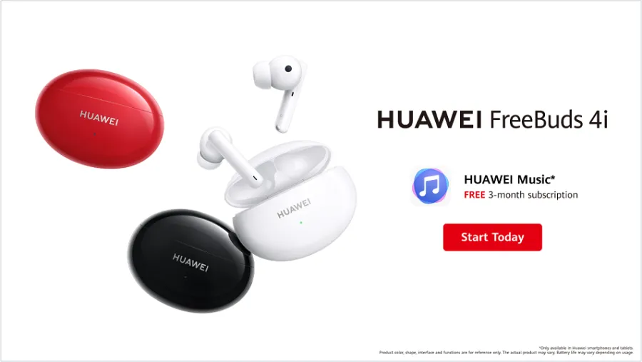 Enjoy All Kinds Of Music And Tunes With The Huawei Freebuds 4i And Huawei Music