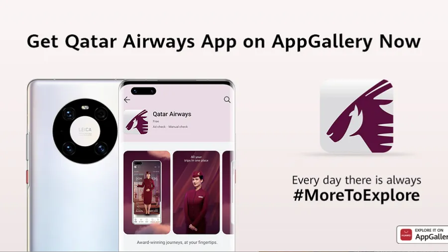 Huawei Adds Qatar Airways To Appgallery, Offering Seamless Travel Solutions At The Tap Of A Button 