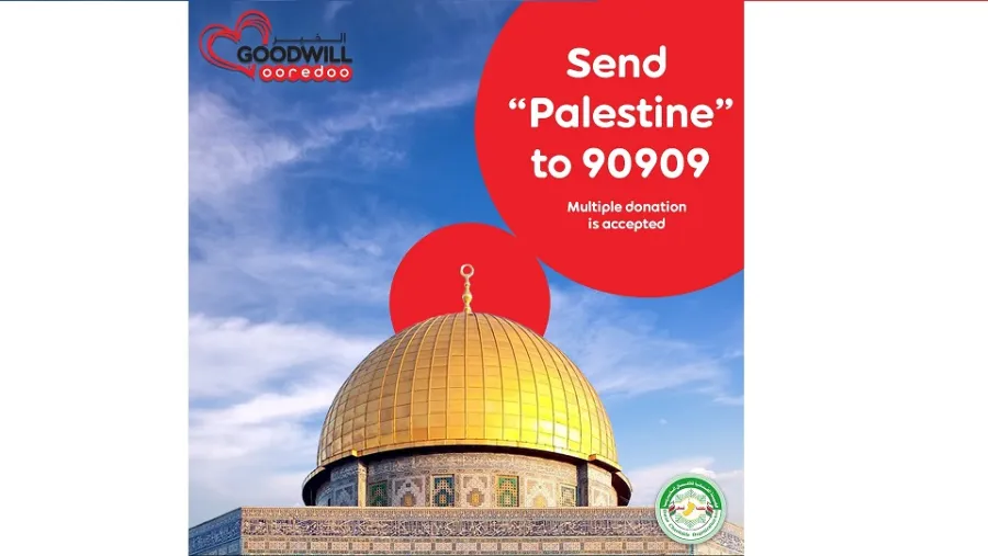 Ooredoo, OCO and Dar Al Atta’a Launch SMS Donation Service for Palestine Cause