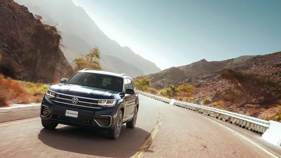 The New Volkswagen Teramont Showcased At Samaco Saudi Showrooms