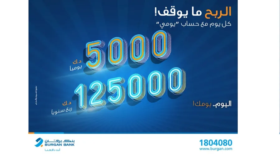 Burgan Bank Announces Names Of The Daily Lucky Winners Of Yawmi Account Draw