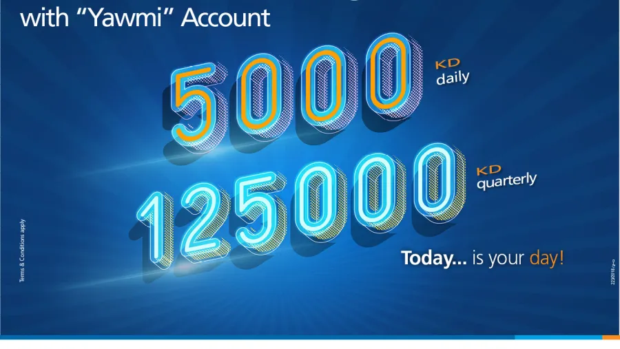 Burgan Bank Announces Names of the Daily Lucky Winners of Yawmi Account Draw