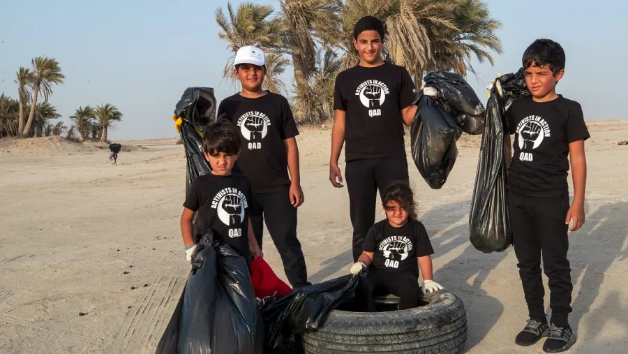 QF School Students Continue With Their Efforts To Raise Awareness Against Plastic