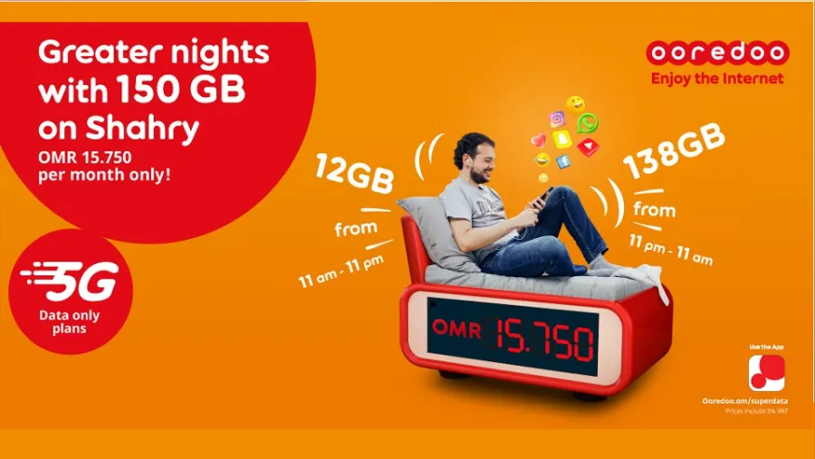 Unleash the Power of 5G with Ooredoo’s Off-Peak 5G Super Data Plans