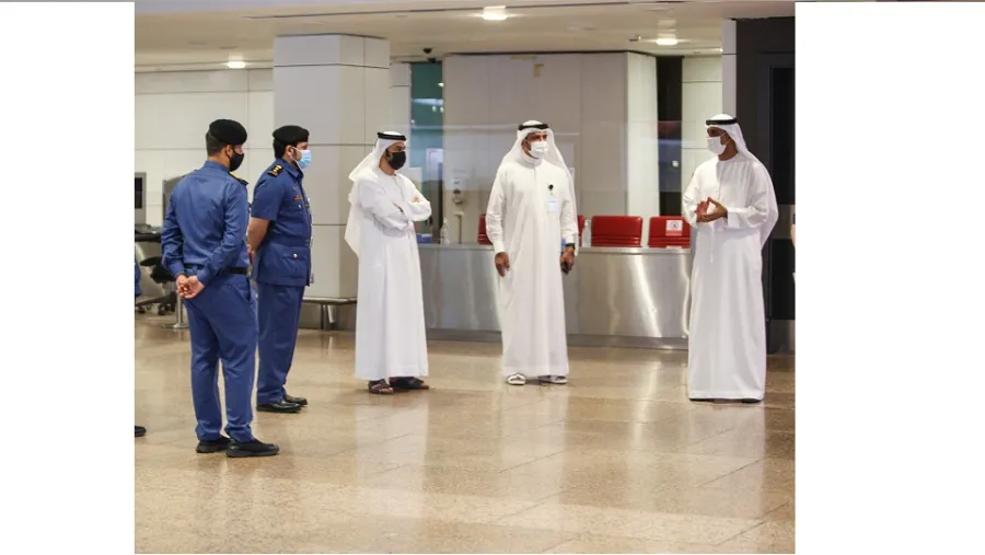 Director General Of Dubai Customs Tours Terminal 1, DXB International Airport Ahead Of Reopening 