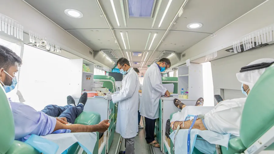  Sharjah Media City Brings Community  Together in Blood Donation Campaign