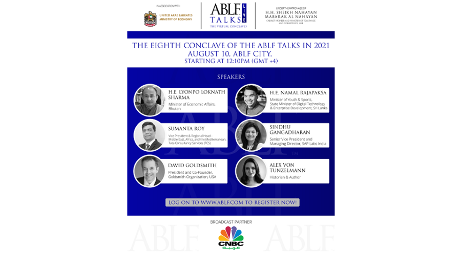 Leaders From Sri Lanka & Bhutan To Take Centre Stage At The Eighth Virtual Conclave Of The ABLF Talks In 2021