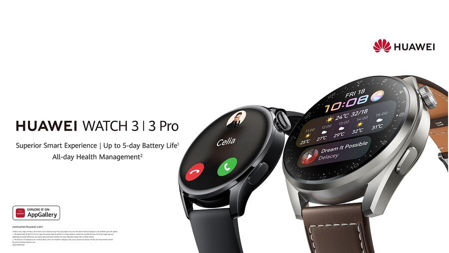 A Guide To Choose The Right Smartwatch This Year In Oman: Huawei Watch 3 Pro Is A Beast Of A Smartwatch