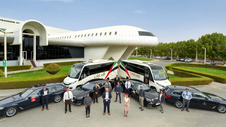 Emirates Wins Triple Gold For The Safety Of Its Transport Services In UAE