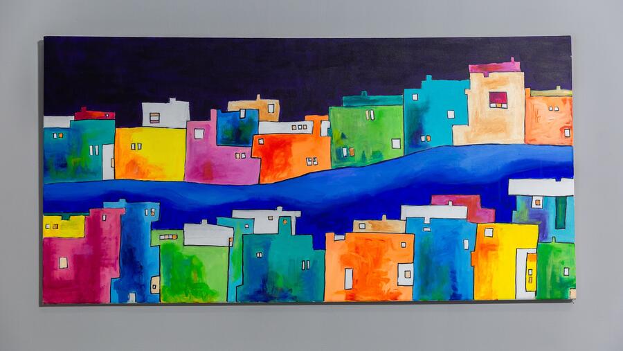Dubai Culture Celebrates Emirati Art, Visits 'Squaring the Circle' Exhibition