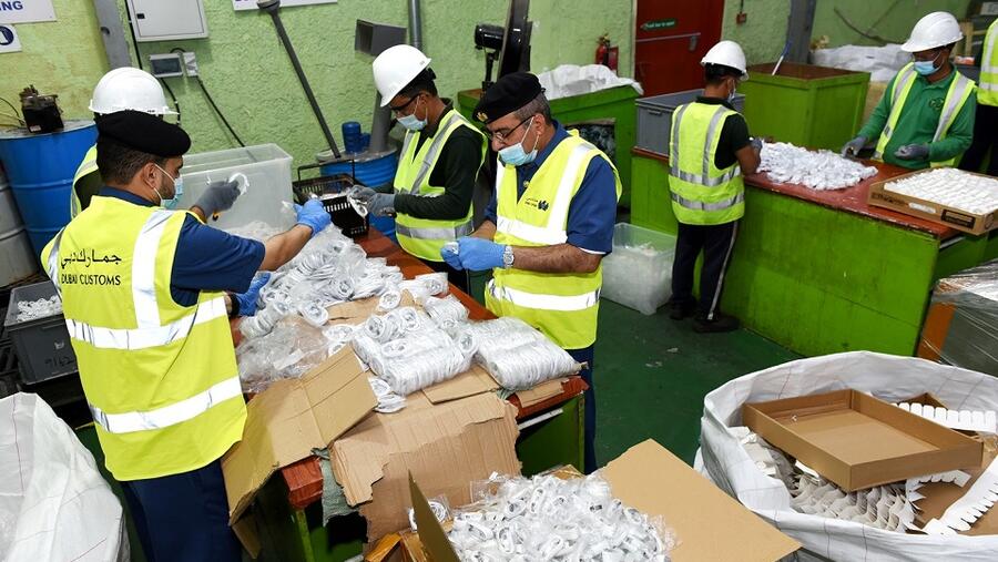Dubai Customs Recycles 113,000 Counterfeit Items For 13 Brands