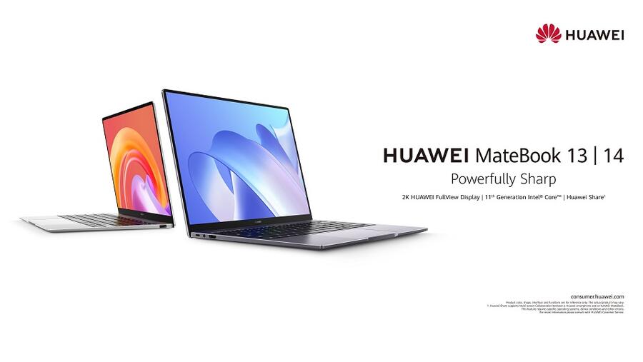The Huawei Matebook 14 With A 2k Eye-comfort Fullview Display, 11th Gen Intel Core™ Processor And Super Device Features Is The Top Laptop In The Mid-range Segment