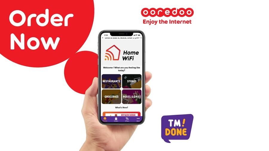 Sit Back and Get Ooredoo Home Internet on TM Done! 