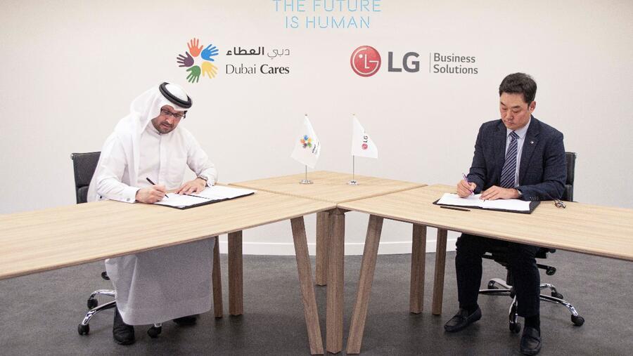 Dubai Cares And LG Electronics Sign Partnership To Offer An Immersive Pavilion Experience For Expo 2020 Dubai Visitors