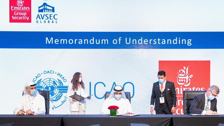 Emirates Group Security And Icao Sign Mou To Collaborate On Capacity Building, Providing Internationally Recognised Ground Handling Diploma