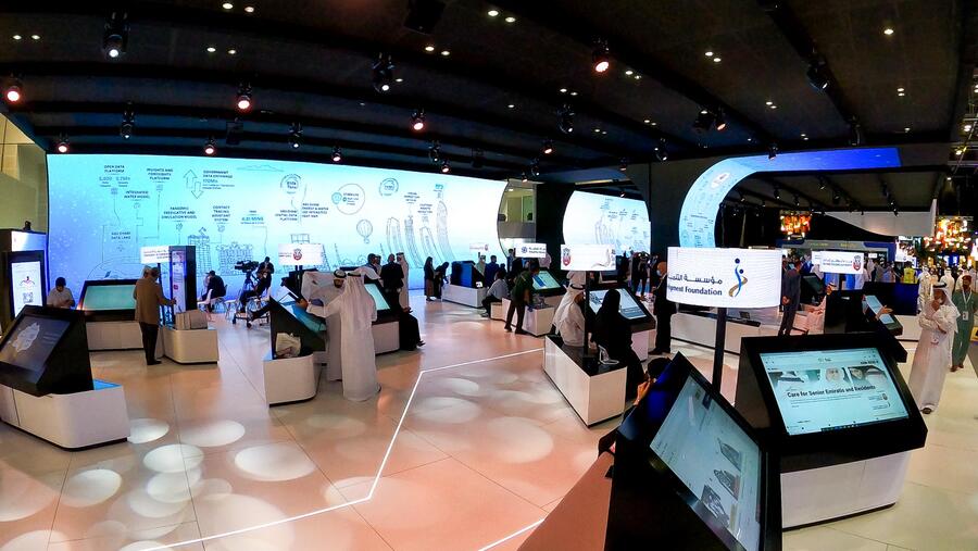 Abu Dhabi Government Pavilion at GITEX Technology Week 2021 Witnessed the Signing of 12 Agreements and Welcomed More Than 12685 Visitors