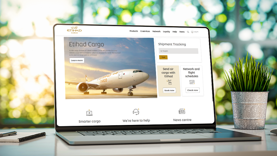Etihad Cargo Strengthens its Digital Footprint with a Revamped Website 