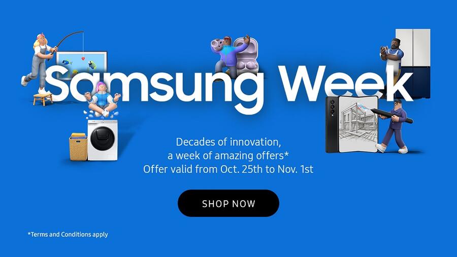 Samsung Electronics kicks off ‘Samsung Week’ with Exceptional Offers and Discounts 