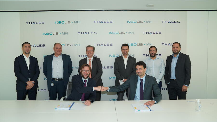 Thales Awarded A New Maintenance Contract  By Keolis-MHI For The Dubai Metro
