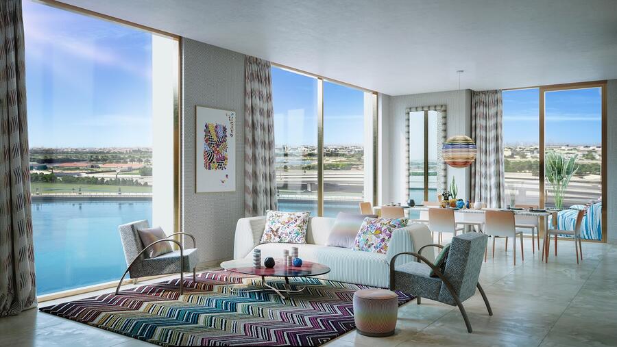Dar Al Arkan teams with Missoni to deliver the exclusive Urban Oasis water-front residential tower in Dubai   