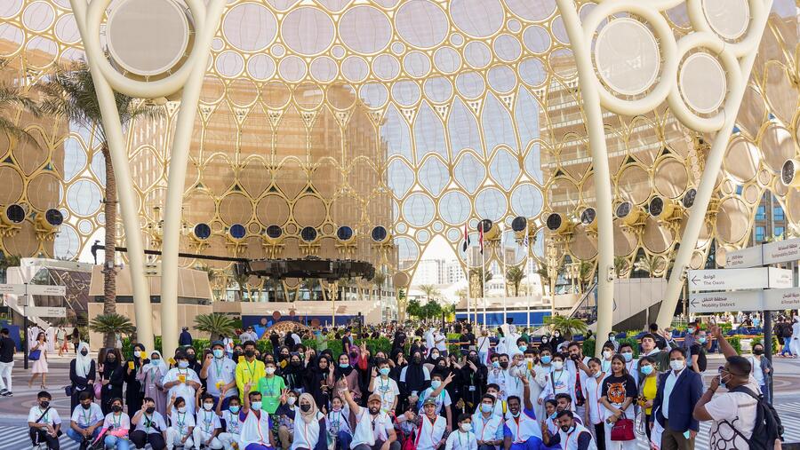 Aster Volunteers Organize Health & Wellness Camp for Underprivileged Children at the India Pavilion, Expo 2020