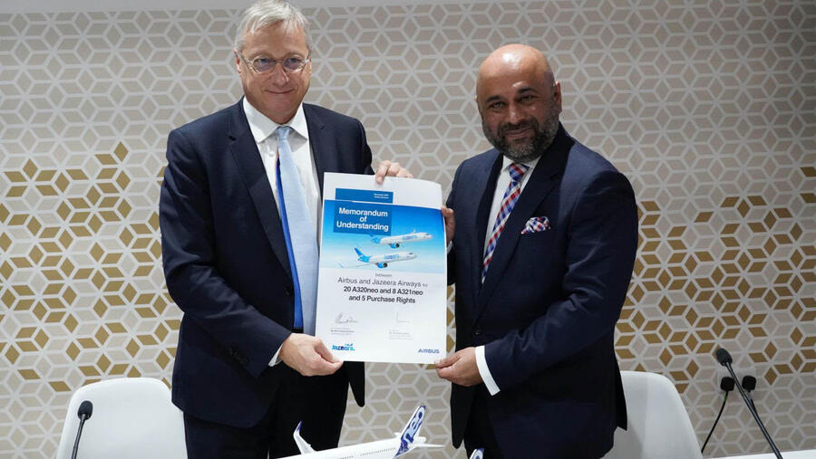 Jazeera Airways to Purchase 28 New A320neo Family Aircraft in an Agreement Valued in Excess of $3.3 Billion  