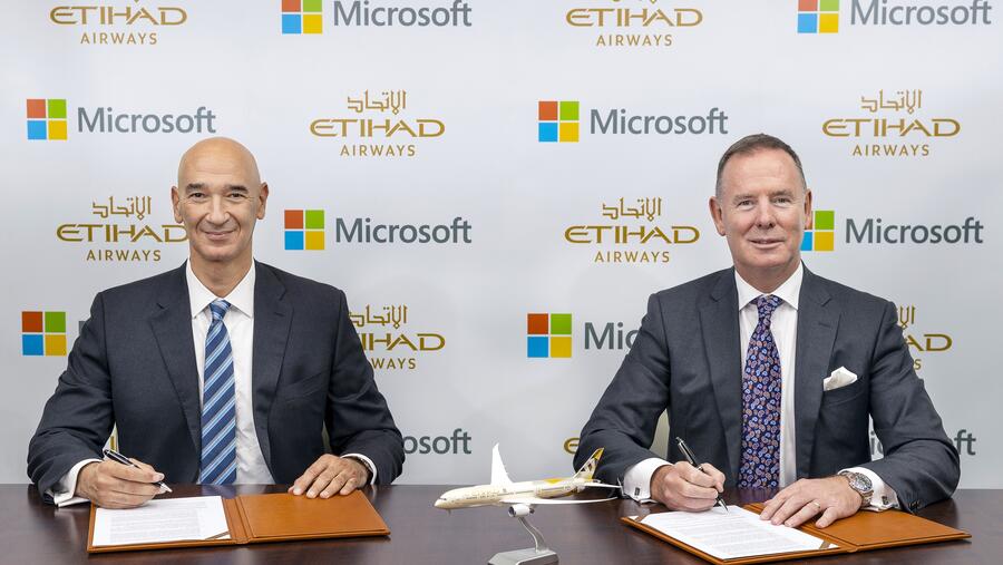 Etihad Airways Partners With Microsoft on Driving Sustainability Strategy