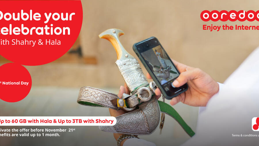 Ooredoo Celebrates Oman’s 51st National Day With Double Data