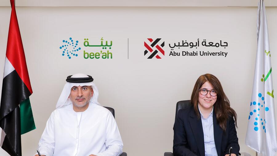 Abu Dhabi University Signs MoU With Bee’Ah To Expand Program Offerings and Training in Environmental Sciences